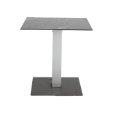 Main table low black marble